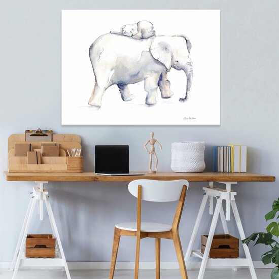 For Children Animals Elephant Tale Canvas Schilderij PP14394O1