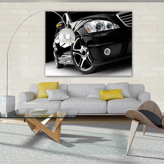 Black Luxurious Car Canvas Schilderij PP213O1