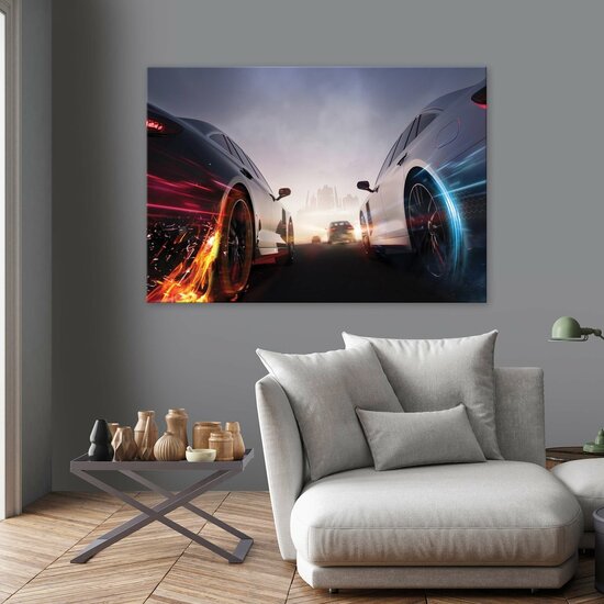 Sports Cars Gaming Street Racing Canvas Schilderij PP14186O1