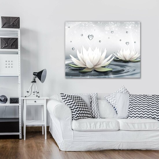 Water Lilies Canvas Schilderij PP2523O1