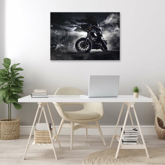 Motorbike Canvas Schilderij PP13903O1