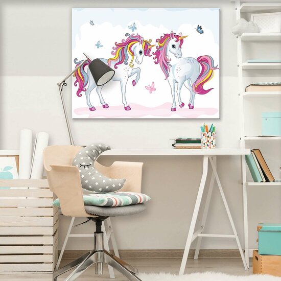 Unicorns Canvas Schilderij PP12550O1