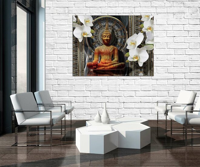 Buddha Canvas Schilderij PP2315O1