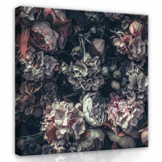 Flowers vintage Canvas Schilderij PP13571O2