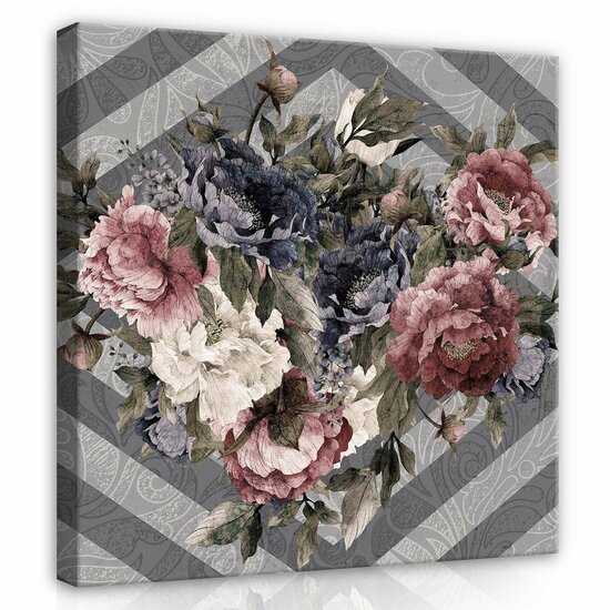 Flowers Canvas Schilderij PP13544O2