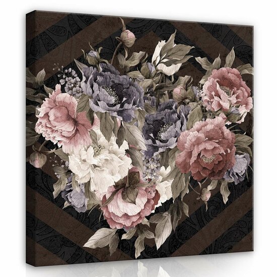 Flowers Canvas Schilderij PP13543O2