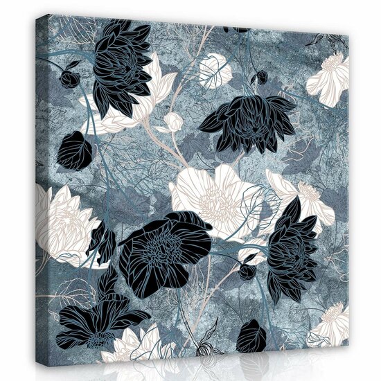 Flowers Art Canvas Schilderij PP13522O2