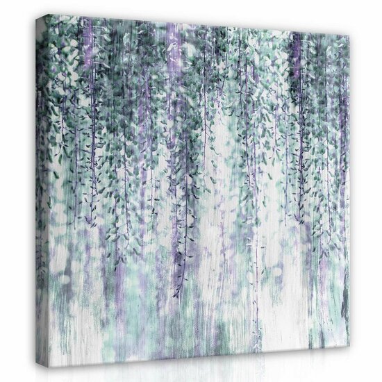 Wisteria Flowers Canvas Schilderij PP13521O2