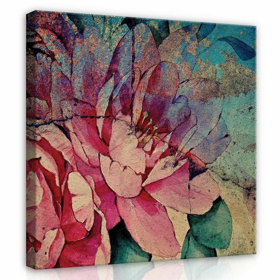 Flowers Canvas Schilderij PP13484O2