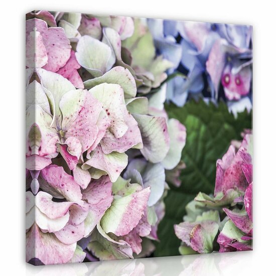 Pastel flowers Canvas Schilderij PP12045O2