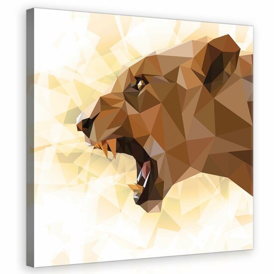 Lion Canvas Schilderij PP11558O2