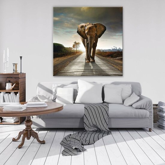 Elephant Canvas Schilderij PP12616O2