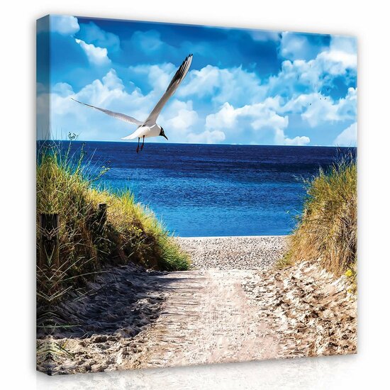 Beach Canvas Schilderij PP21030O2