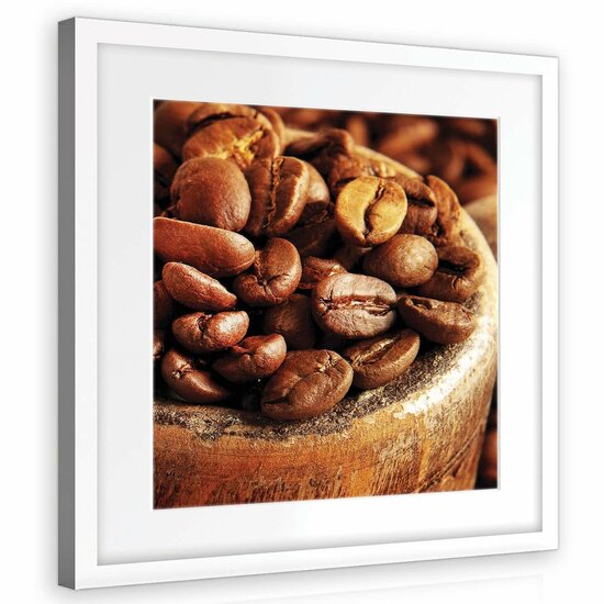 Coffee beans Canvas Schilderij PP10928O2