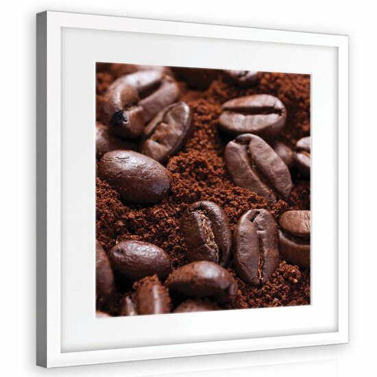 Coffee beans Canvas Schilderij PP10917O2