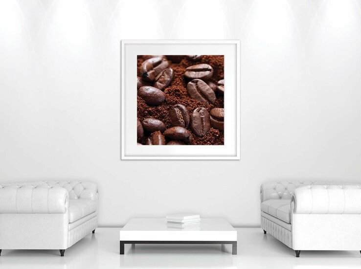 Coffee beans Canvas Schilderij PP10917O2