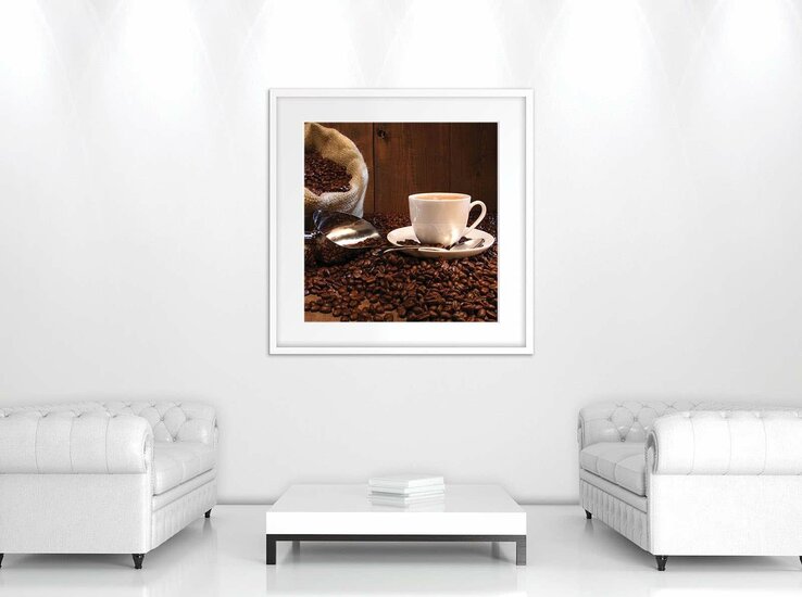 Coffee Beans Canvas Schilderij PP10916O2