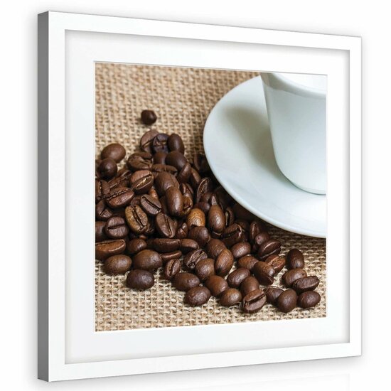 Coffee Beans Canvas Schilderij PP10884O2