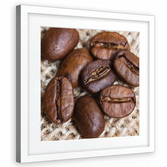 Coffee Beans Canvas Schilderij PP10883O2