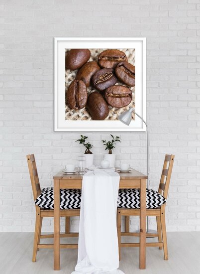 Coffee Beans Canvas Schilderij PP10883O2