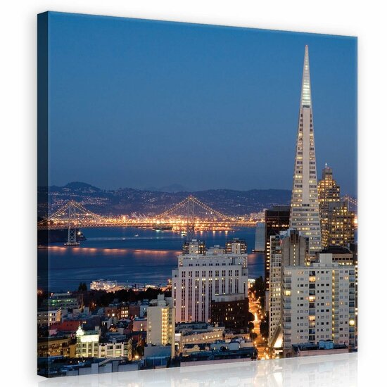 San Francisco Canvas Schilderij PP11574O2