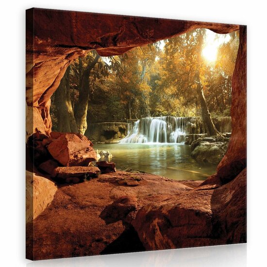 Canyon - Forest Canvas Schilderij PP10261O2