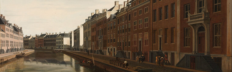 Rijksmuseum Canvas De Gouden Bocht Herengracht Amsterdam RMC25