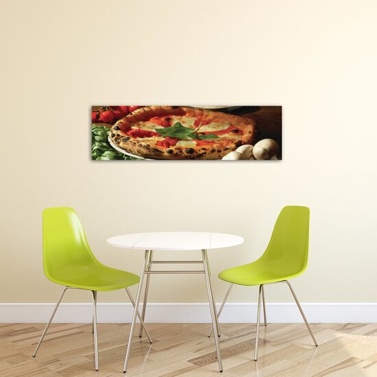 Italian Breeze Pizza Canvas Schilderij PP20224O3