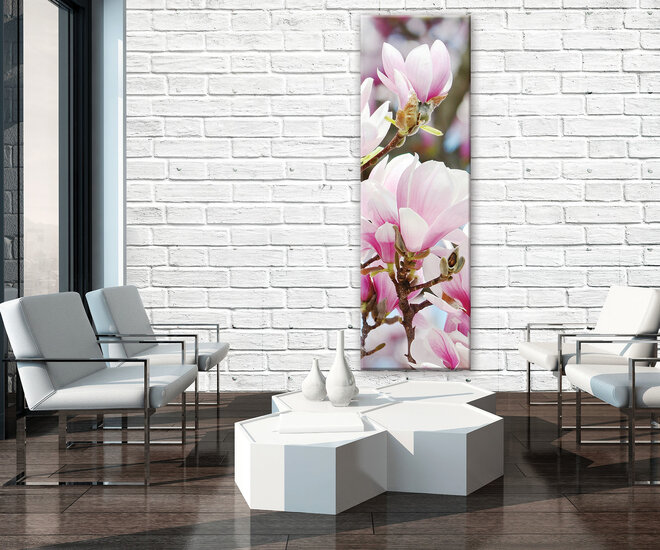 Spring Blooming Flowers Canvas Schilderij PP20001O3