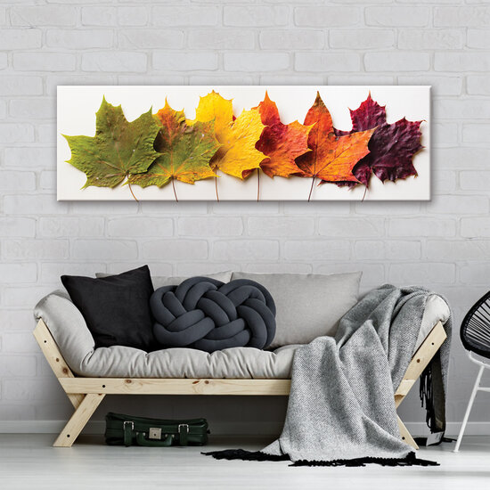 Leaves in autumn Canvas Schilderij PP11719O3