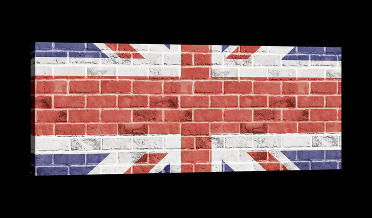 The United Kingdom Flag Canvas Schilderij PP20139O3