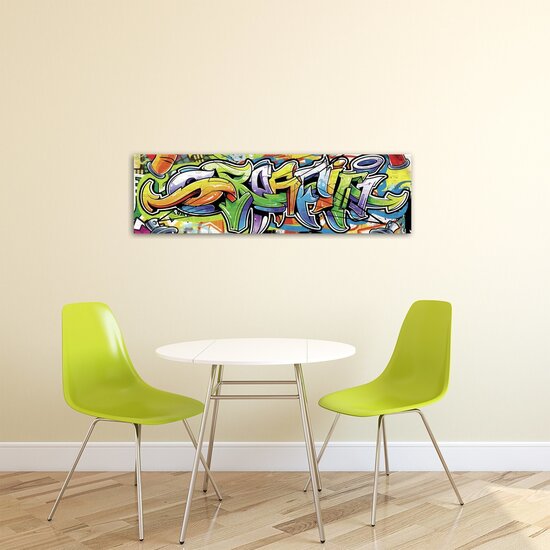 Colourful Graffiti Canvas Schilderij PP20208O3