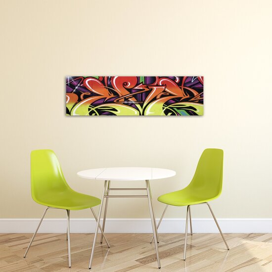 Colourful Graffiti Canvas Schilderij PP20209O3