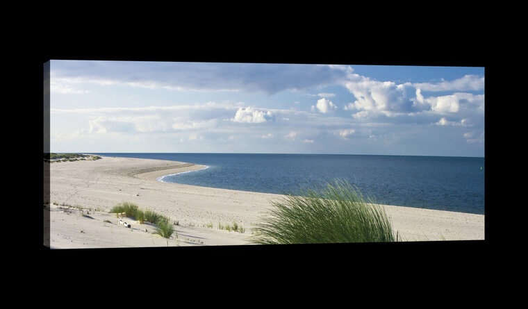 North Sea Beach Canvas Schilderij PP20060O3