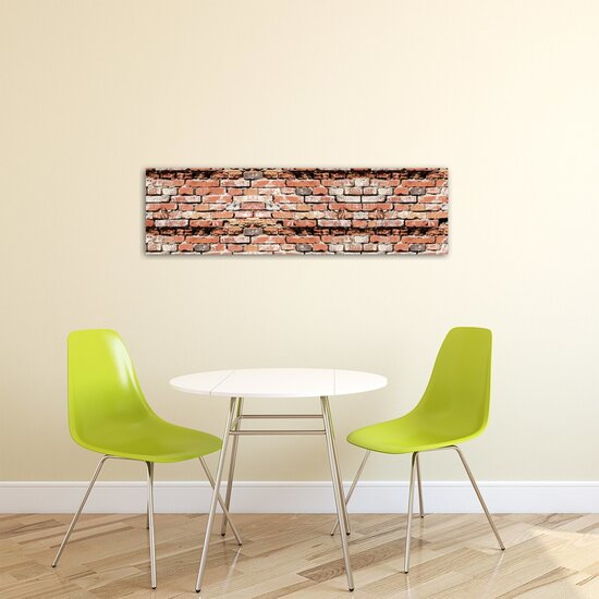 Red Brickwall Canvas Schilderij PP20129O3