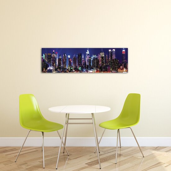 New York at Night Canvas Schilderij PP511O3