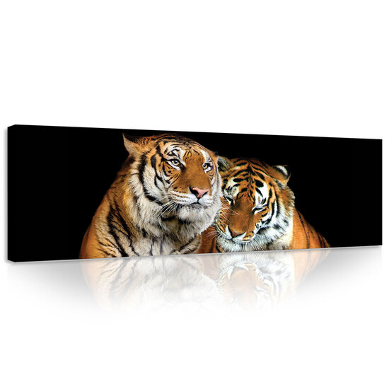 Tigers Canvas Schilderij PP21403O3