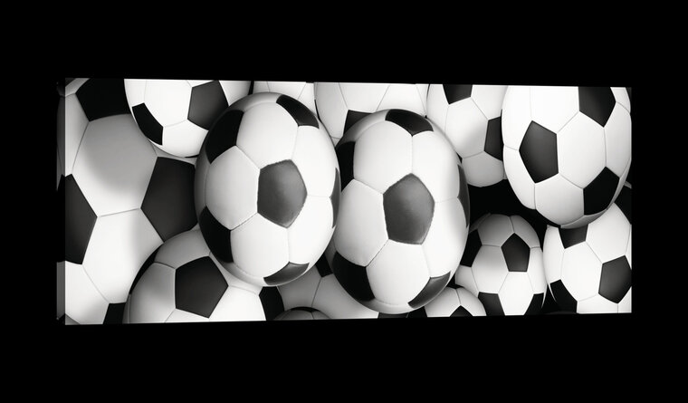 Footballs Canvas Schilderij PP20106O3