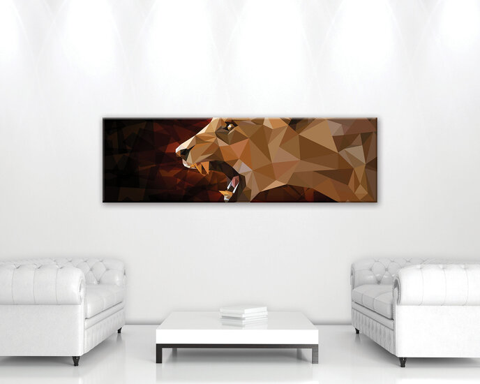 Lion Canvas Schilderij PP11557O3