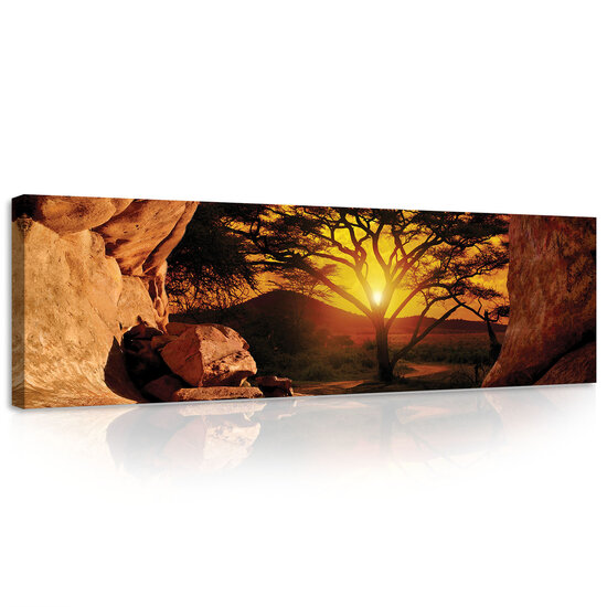 Canyon - Sunset Canvas Schilderij PP10260O3