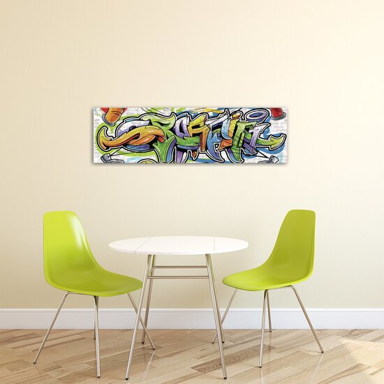 Colourful Graffiti Canvas Schilderij PP20201O3