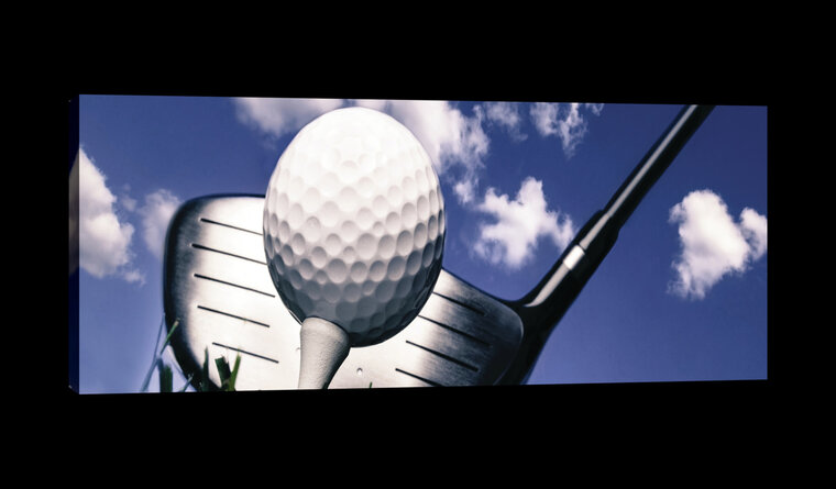 Golf and Blue Sky Canvas Schilderij PP20118O3