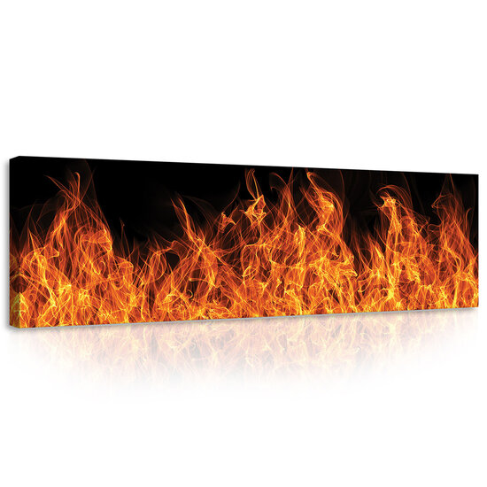 Fire Stripe Canvas Schilderij PP10442O3