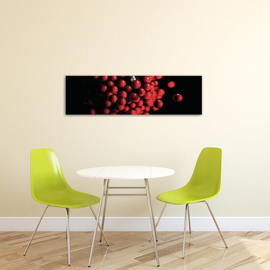 Red Shiny Balls Cluster Canvas Schilderij PP20185O3