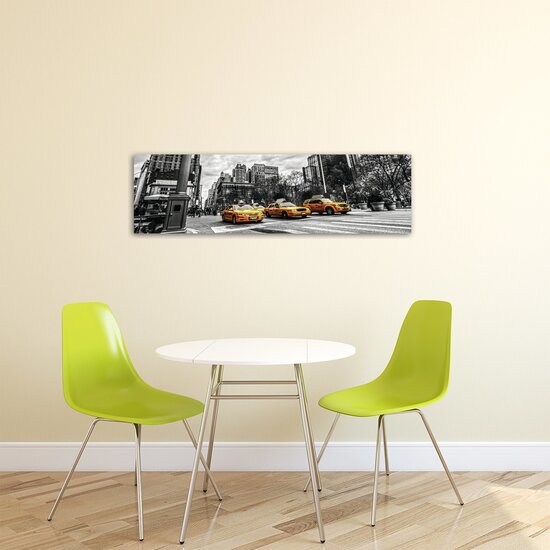Yellow Cabs Collage Canvas Schilderij PP20243O3