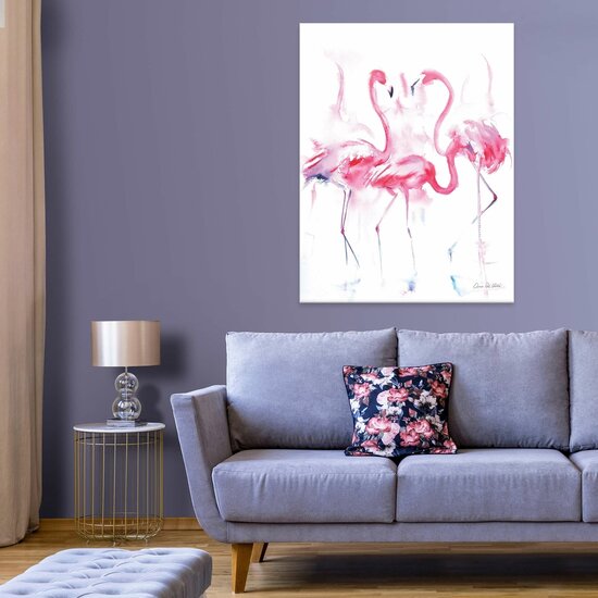 For Children Animals Flamingos Birds Canvas Schilderij PP14391O1