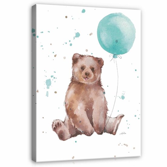 For Children Animals Teddy Bear Tale Canvas Schilderij PP14390O1