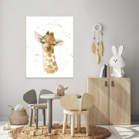 For Children Animals Giraffe Fairytale Canvas Schilderij PP14387O1