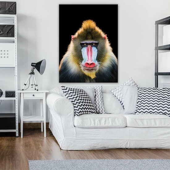 Monkey Canvas Schilderij PP12723O1
