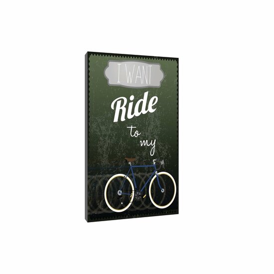 Vintage Bike Canvas Schilderij PP20249O1